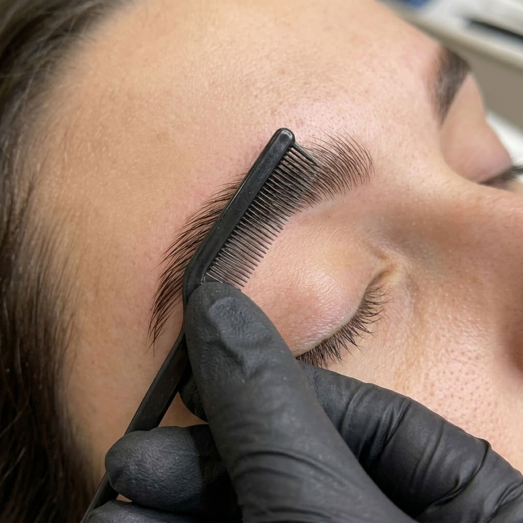 Skånsom brynslaminering tilpasset ditt ansikt Skånsom brynslaminering tilpasset ditt ansikt